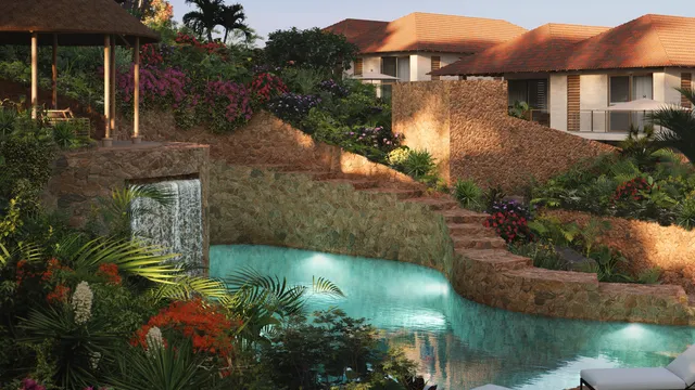 Blue Bay Hills pool Curacao Sotheby's Real Estate