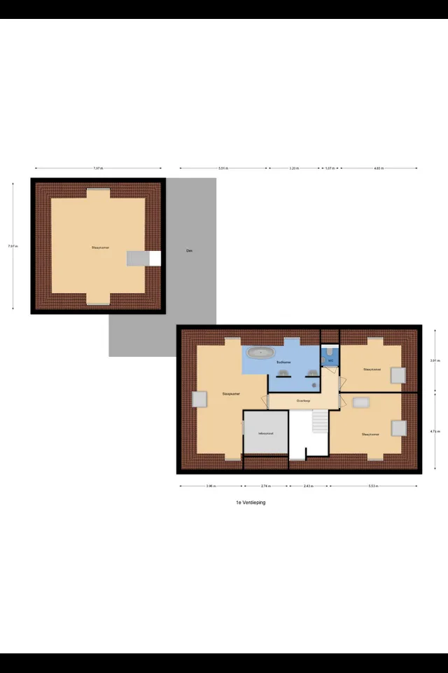 Plattegrond 2 van Boomweg 13b