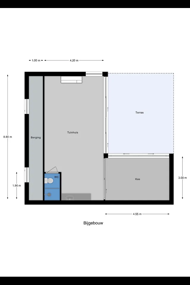 Plattegrond 3 van Boomweg 13b