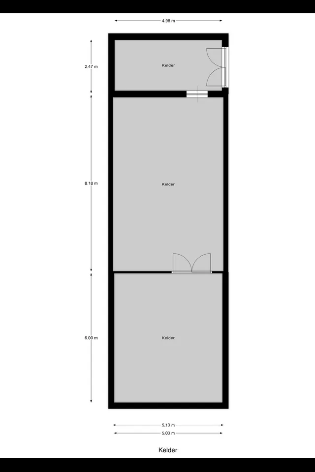 Plattegrond 1 van Westhavenkade 47