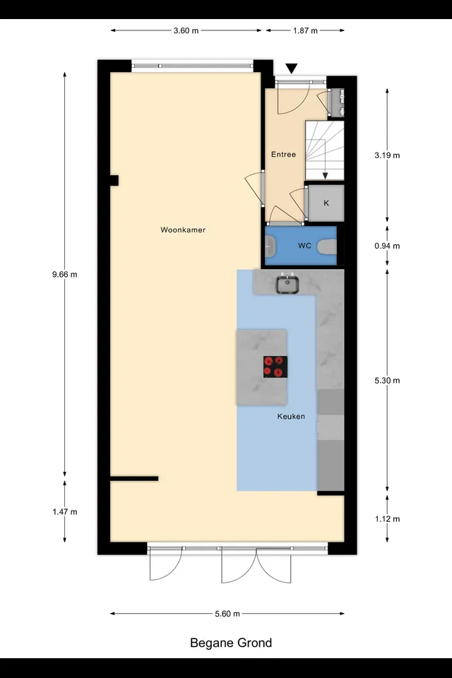 Plattegrond 1 van Rialaan 28